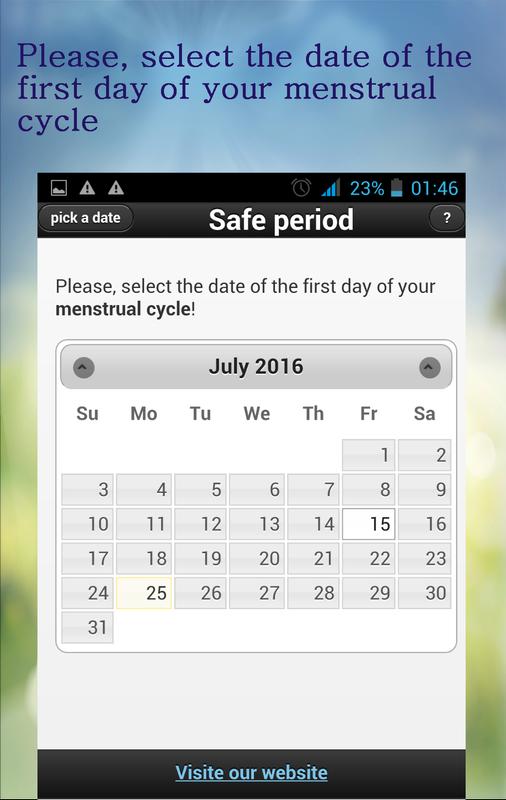 Download period calculator for android phone